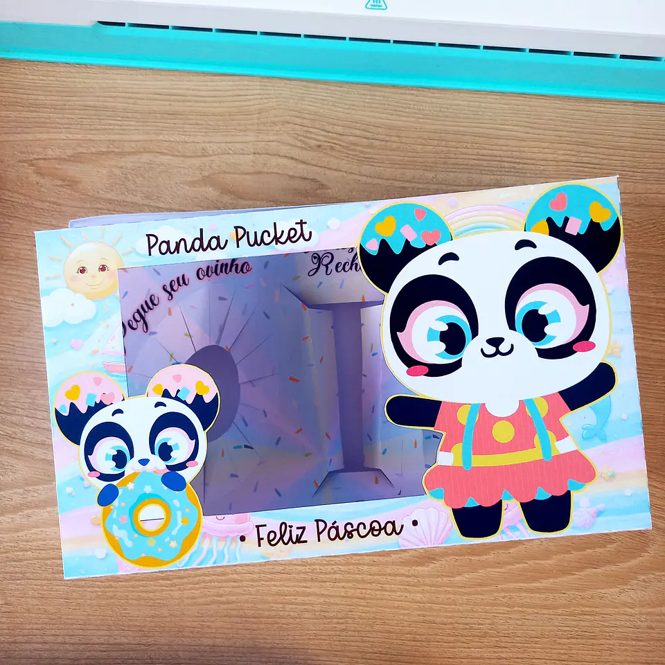 Arquivo Mini Confeiteiro PANDINHA PUCKET 1