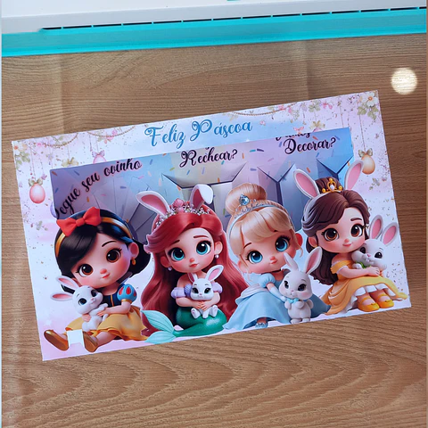 Arquivo Mini Confeiteiro PRINCESAS