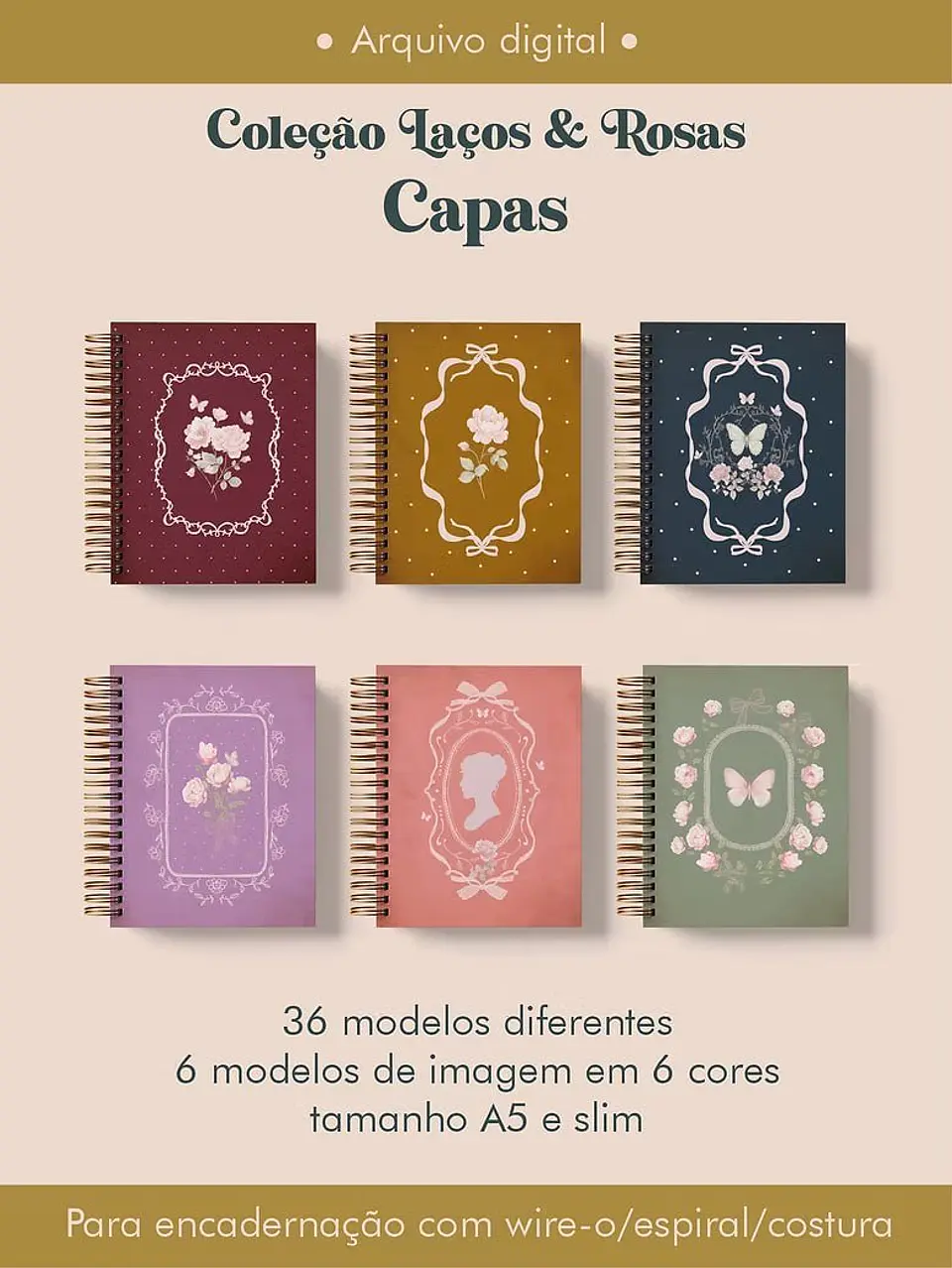 Arquivo Capas Coleção Laços & Rosas 6