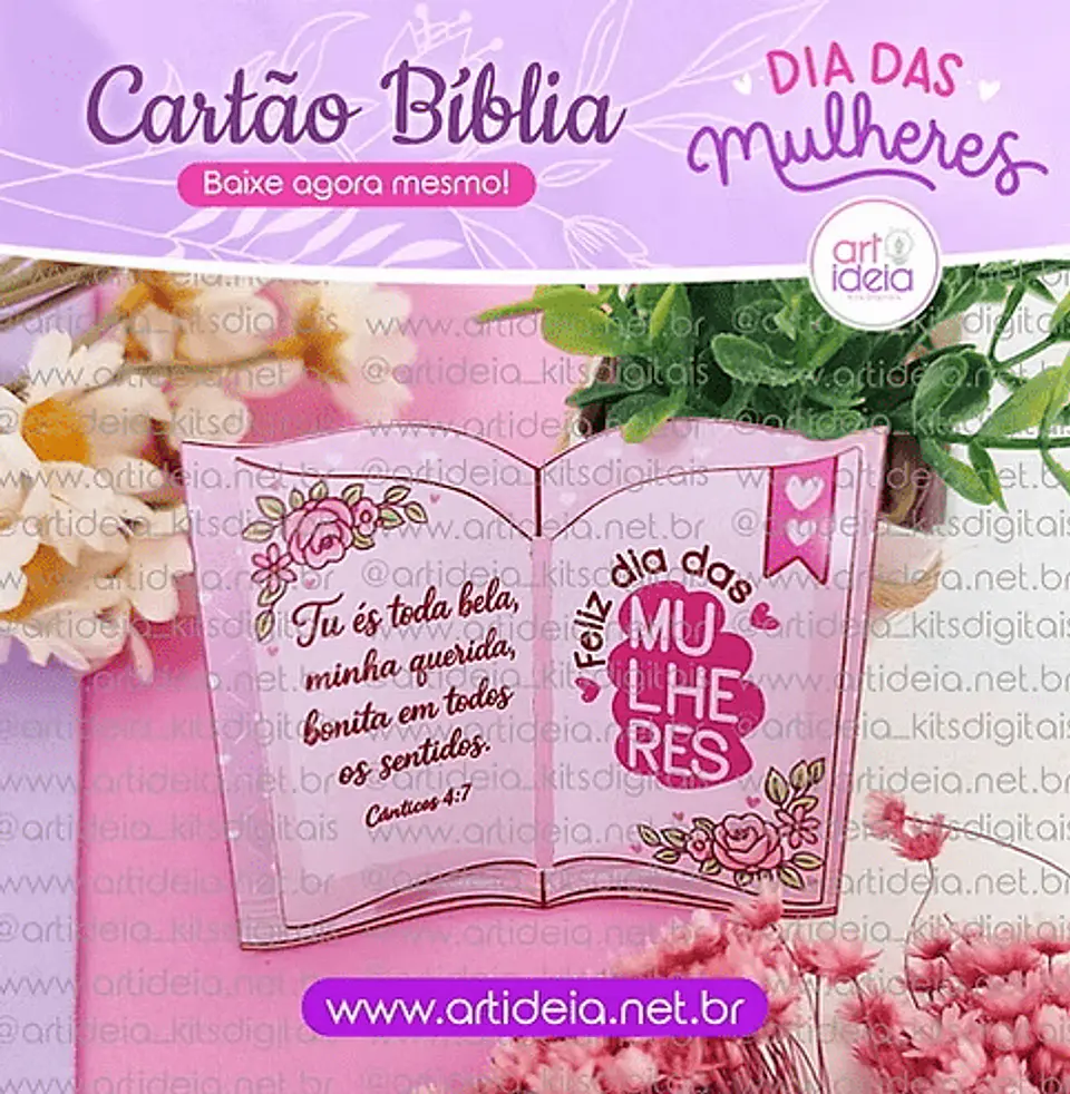 Arquivo Digital – Cartão Bíblia Dia das Mulheres 1