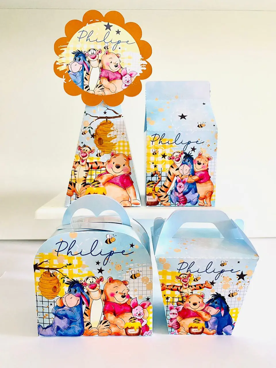Arquivo de Corte Ursinho Pooh Aquarela 1