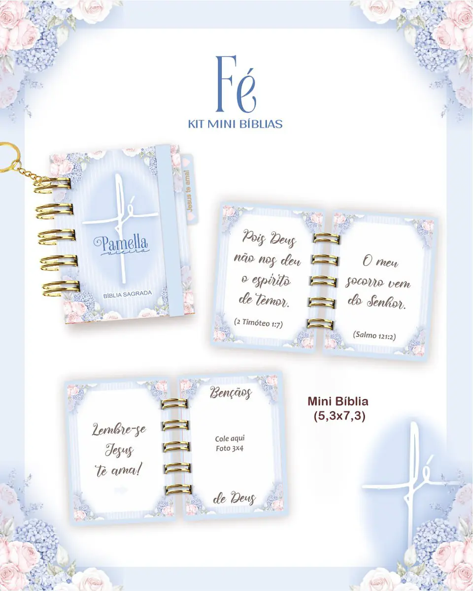 Arquivo Kit Mini Bíblia - Fé 1