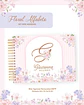 Arquivo Kit Mini Agendas Floral Alfabeto - Thumbnail 1