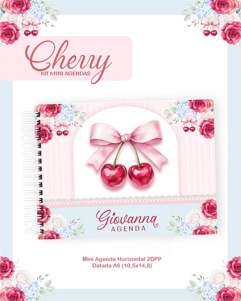 Arquivo Digital Mini Agenda Cherry