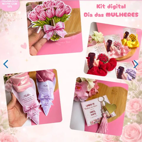 Arquivo de Corte Kit Digital Dia das Mulheres 2026