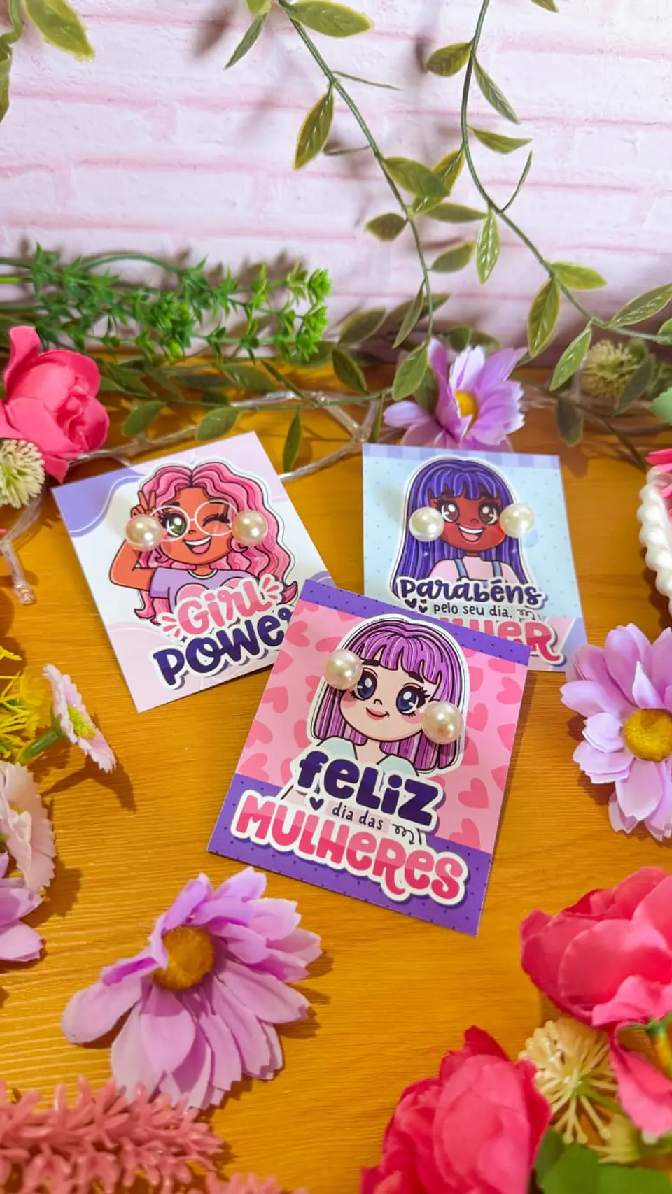 Arquivo de Corte Kit Digital Girl Power Dia das Mulheres 2026 13