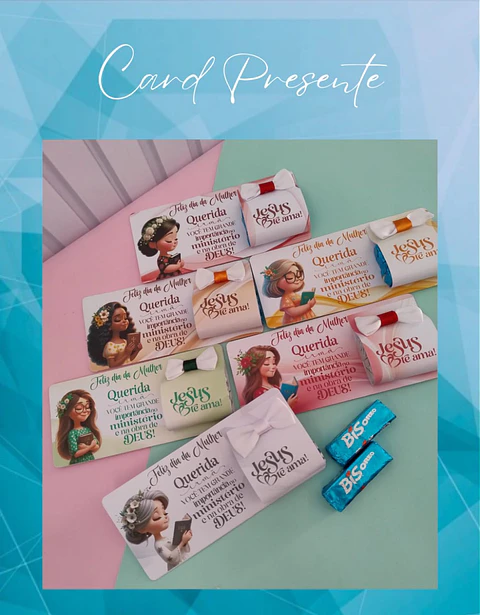 Arquivo de Corte Card Presente Dia da Mulher 2026