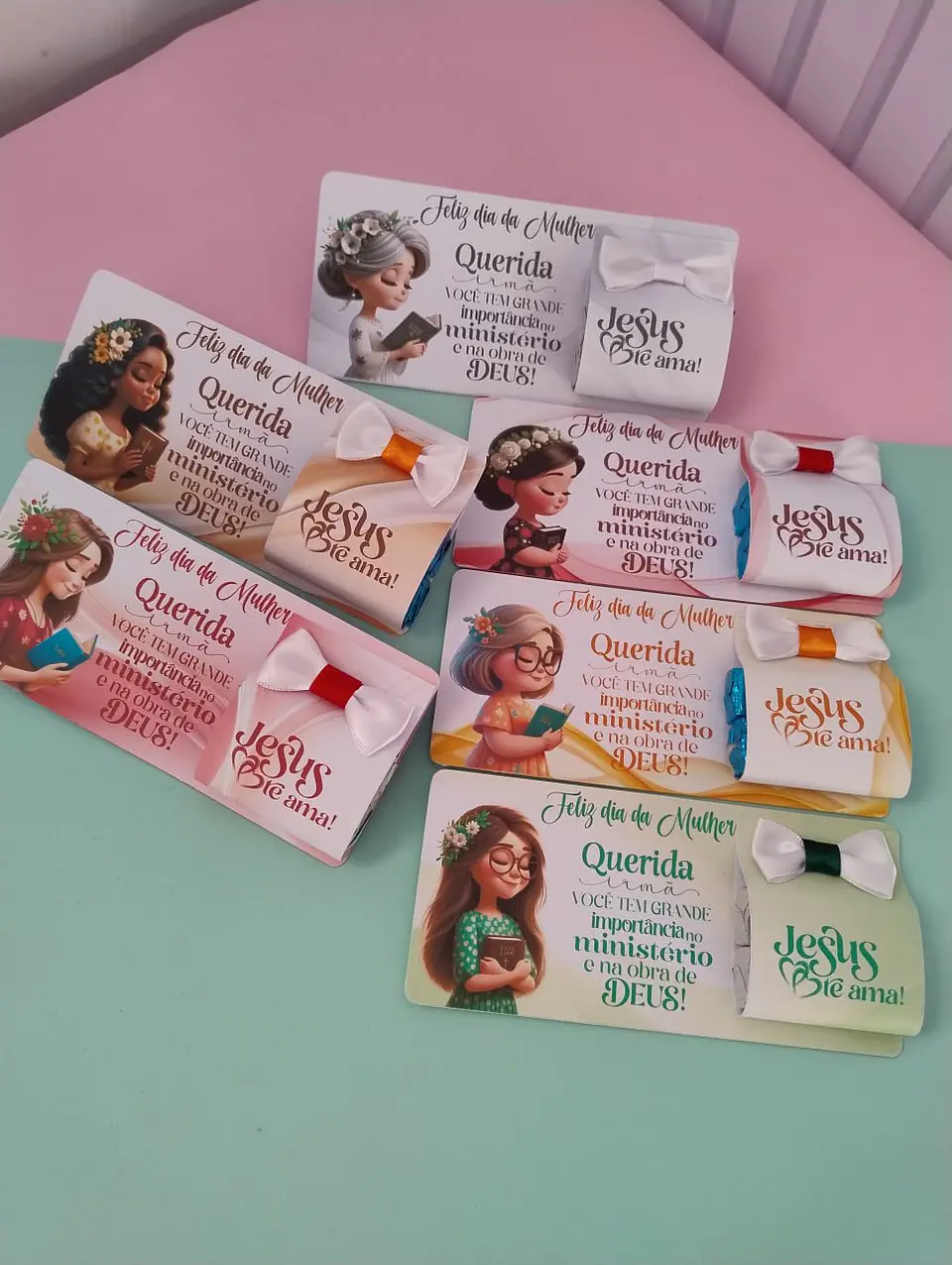Arquivo de Corte Card Presente Dia da Mulher 2026 5