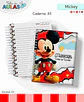 Arquivo Digital Pack Volta ás Aulas Escolar 2026 Mickey - Thumbnail 2
