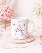 Arquivo Digital Artes Canecas Alfabeto Floral - Thumbnail 1