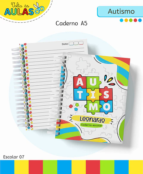 Arquivo Digital Pack Volta ás Aulas Escolar 2026 Autismo