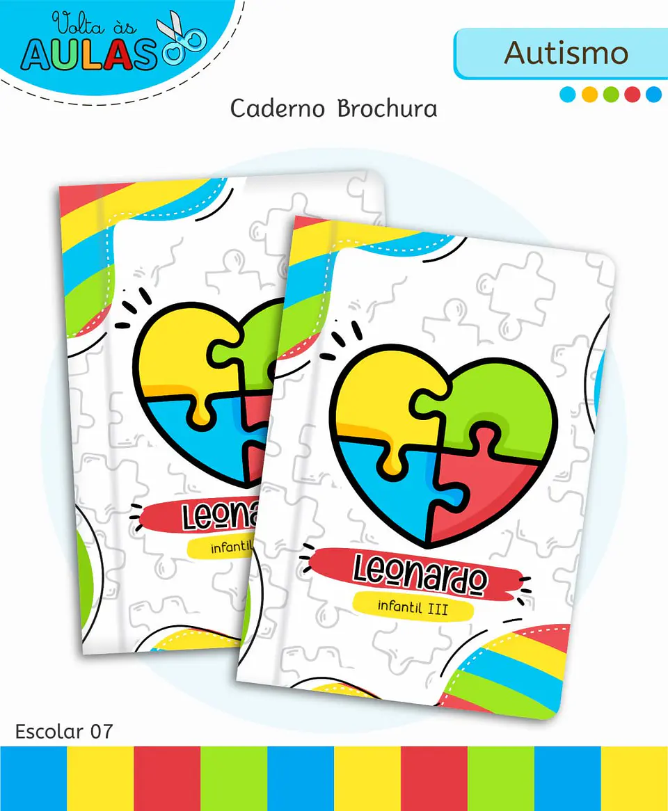 Arquivo Digital Pack Volta ás Aulas Escolar 2026 Autismo 6