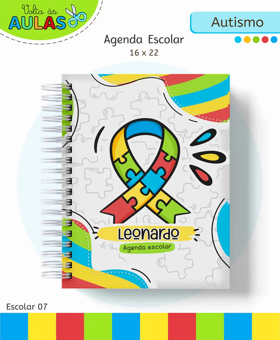 Arquivo Digital Pack Volta ás Aulas Escolar 2026 Autismo 10