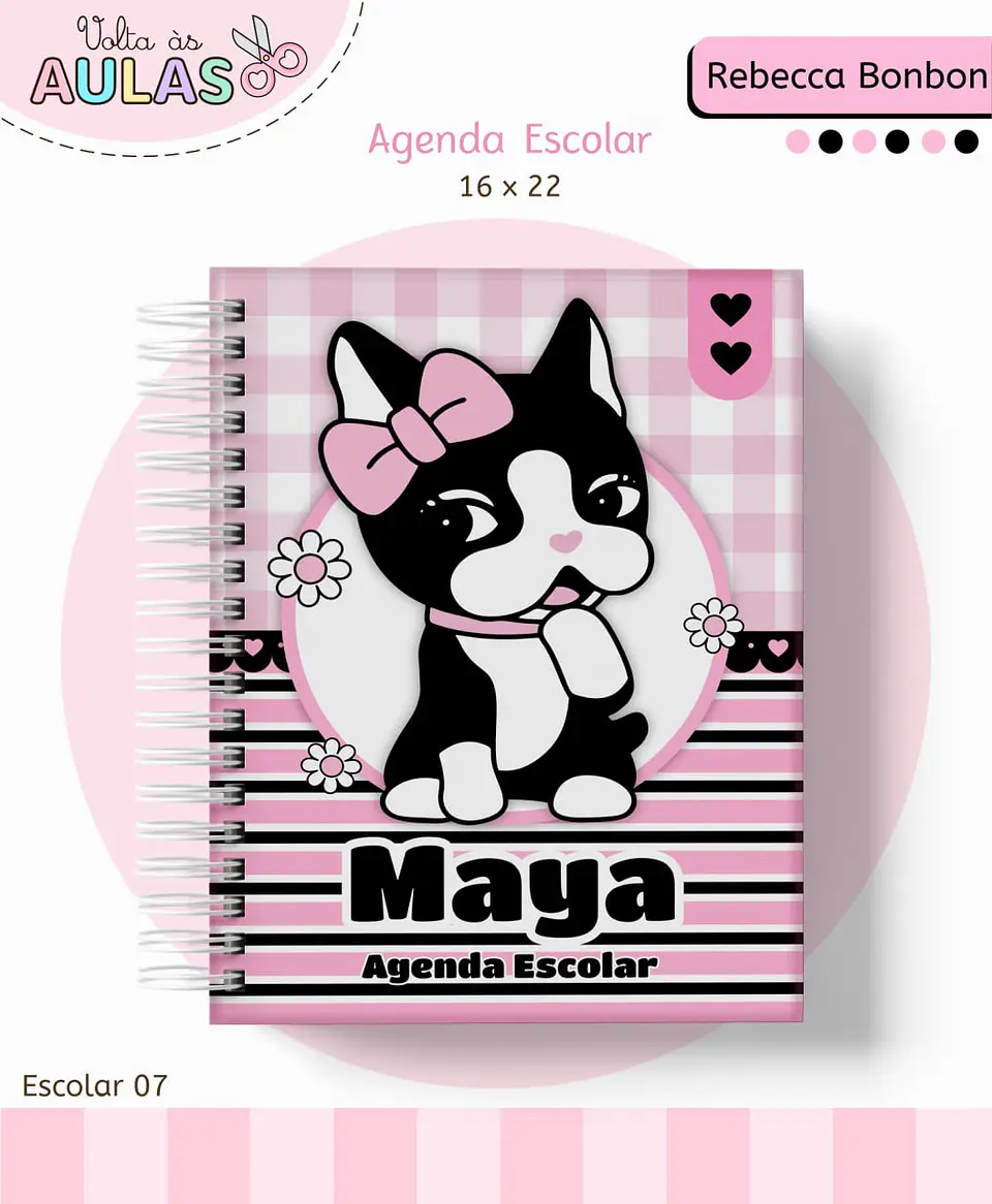 Arquivo Digital Pack Volta ás Aulas Escolar 2026 Rebecca Bonbon 10