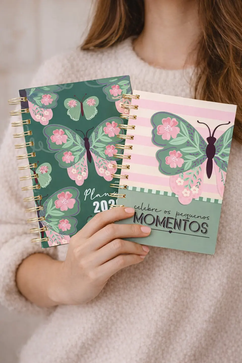 Arquivo Digital Pack Capas Borboletas Dia das Mulheres Flor de Maria 7