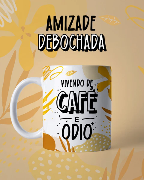 Arquivo Digital Pack Canecas Amizade Debochada