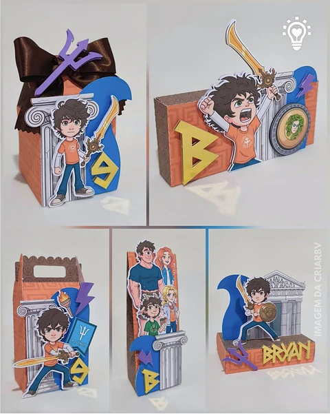 Arquivo de Corte Kit Festa Percy Jackson
