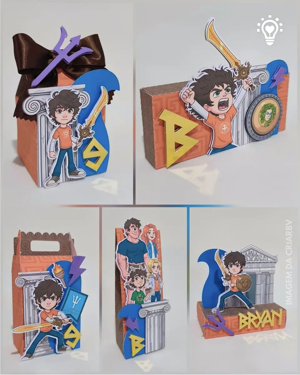 Arquivo de Corte Kit Festa Percy Jackson 1
