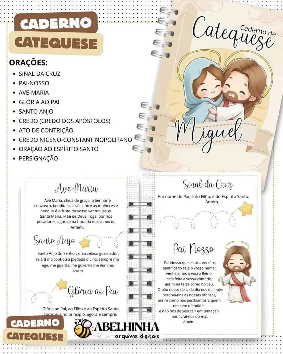 Arquivo Digital Pack Caderno de Catequese 3