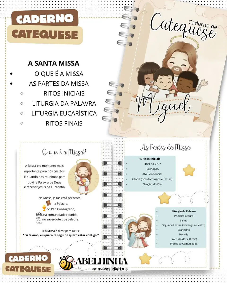 Arquivo Digital Pack Caderno de Catequese 5
