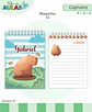 Arquivo Digital Pack Volta ás Aulas Escolar 2026 Capivara Menino - Thumbnail 5
