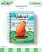 Arquivo Digital Pack Volta ás Aulas Escolar 2026 Capivara Menino - Thumbnail 9