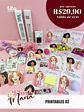 Arquivo de Corte Coleção Mulheres Flor de Maria Printables 02 - Thumbnail 1