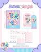 Arquivo Digital Pack Escolar 2.0 2026 Stitch & Angel - Thumbnail 4