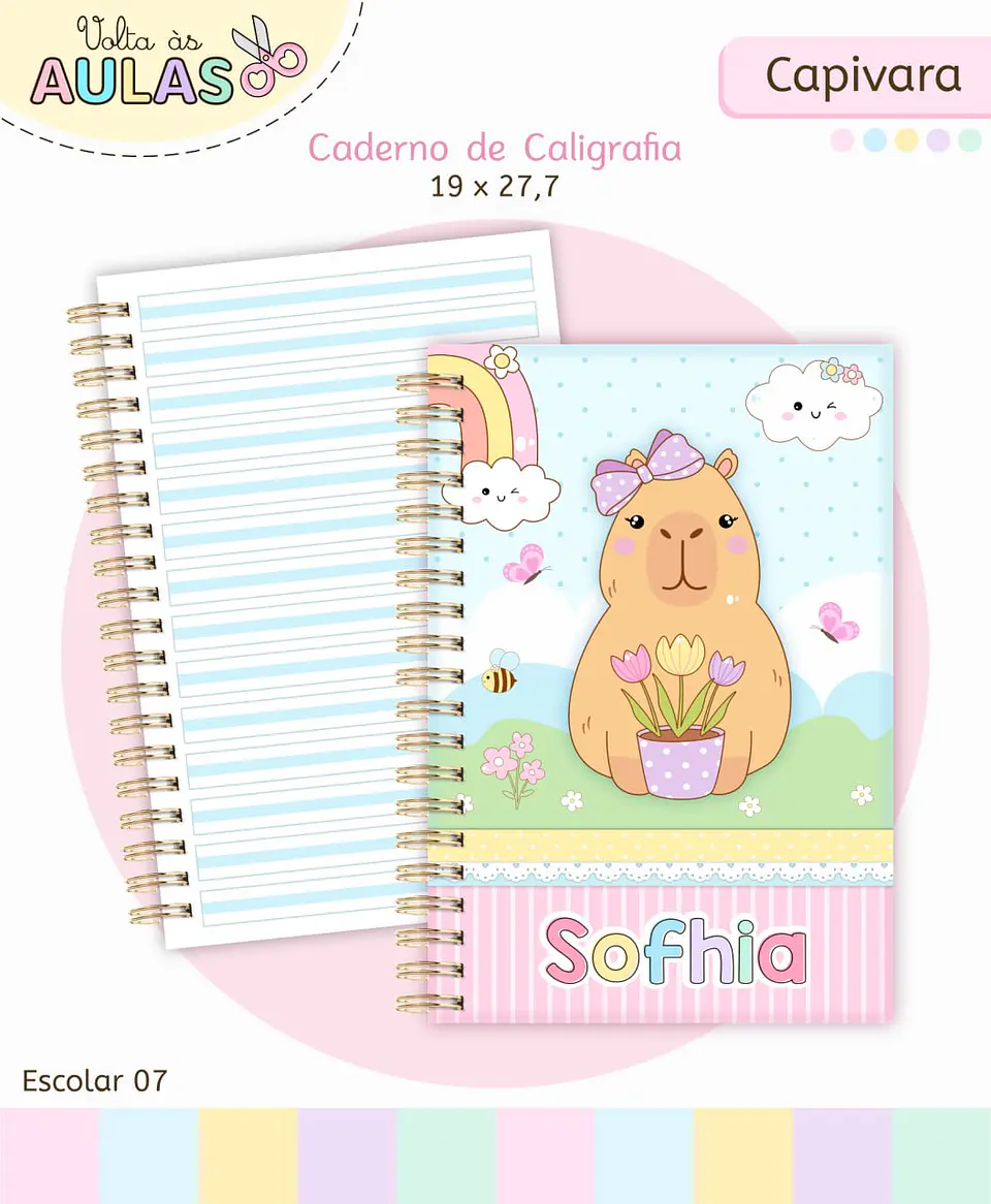 Arquivo Digital Pack Escolar 2.0 2026 Capivara 1