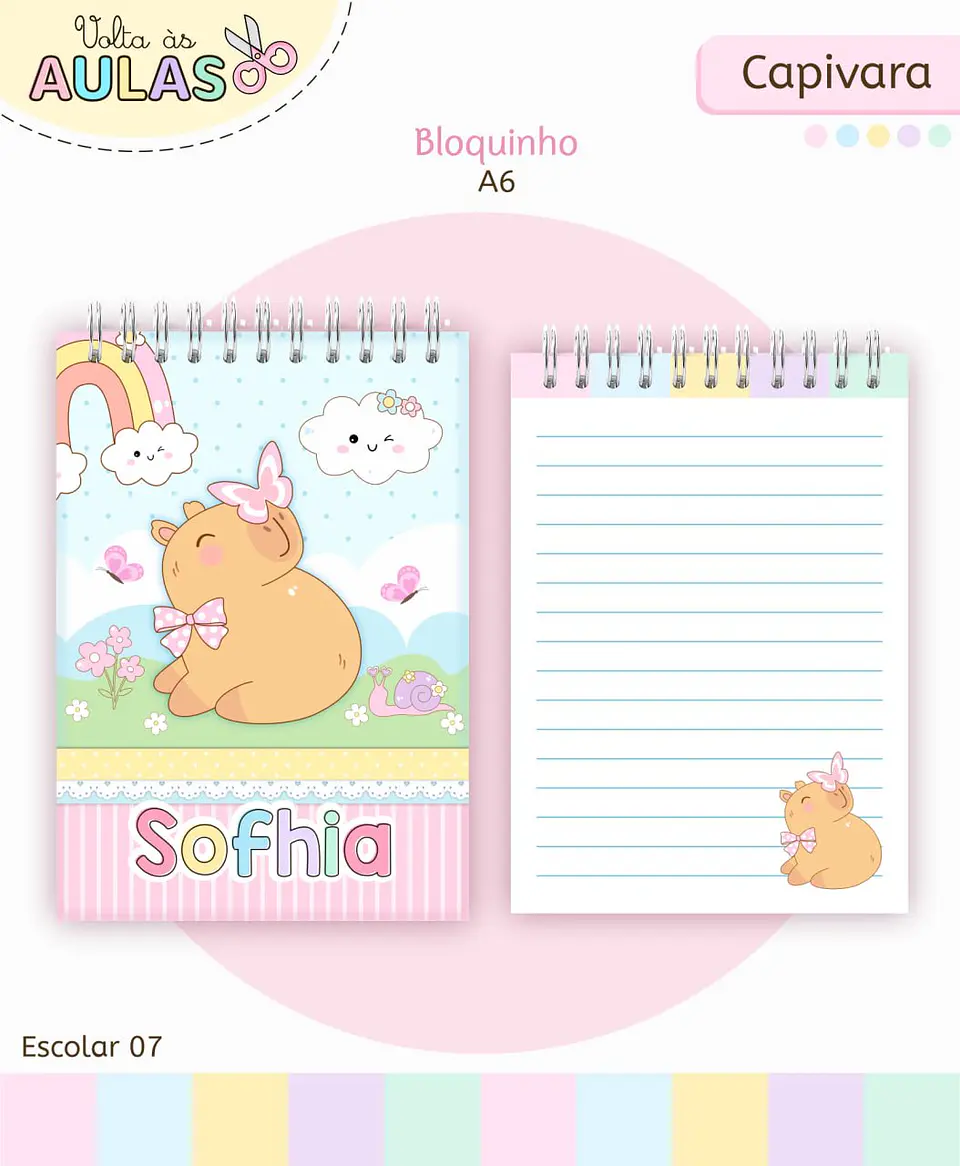 Arquivo Digital Pack Escolar 2.0 2026 Capivara 6