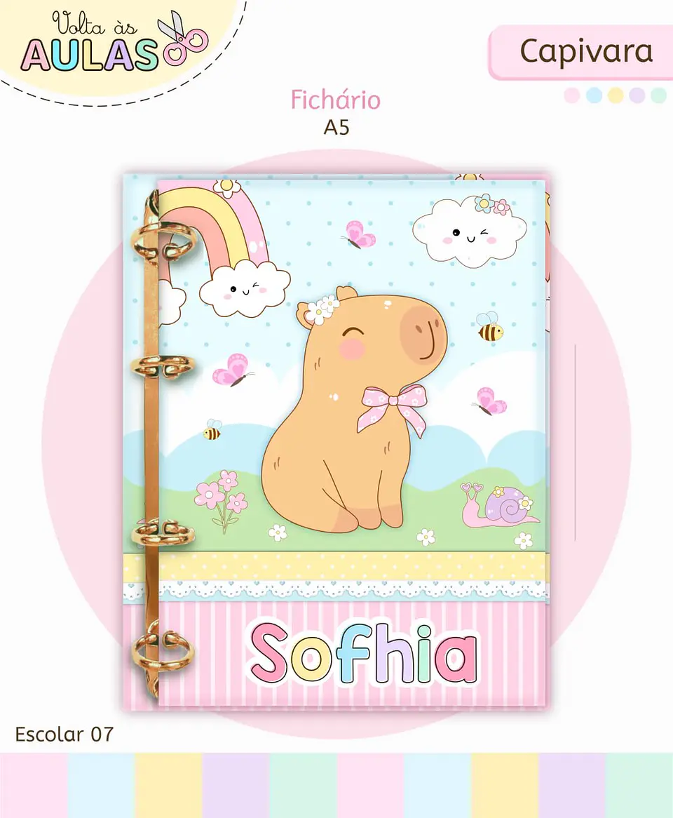 Arquivo Digital Pack Escolar 2.0 2026 Capivara 7