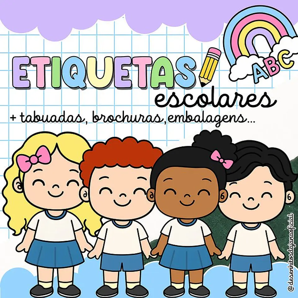Arquivo Digital Kit Etiquetas Escolares 2026 1
