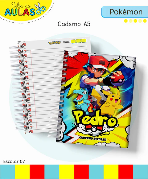 Arquivo Digital Pack Escolar 2.0 2026 Pokemon