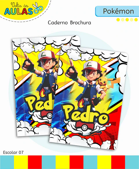 Arquivo Digital Pack Escolar 2.0 2026 Pokemon