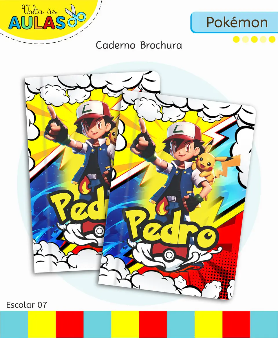 Arquivo Digital Pack Escolar 2.0 2026 Pokemon 2