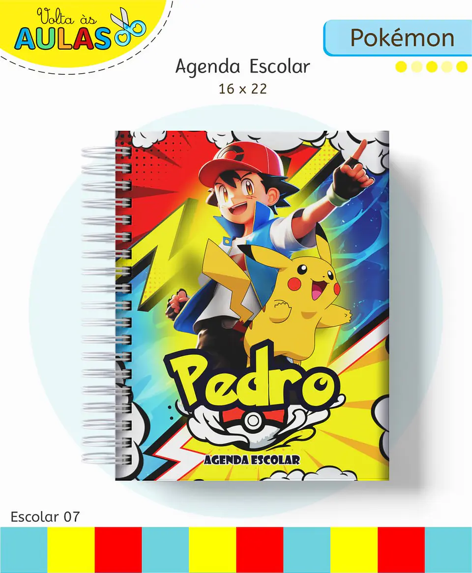 Arquivo Digital Pack Escolar 2.0 2026 Pokemon 8
