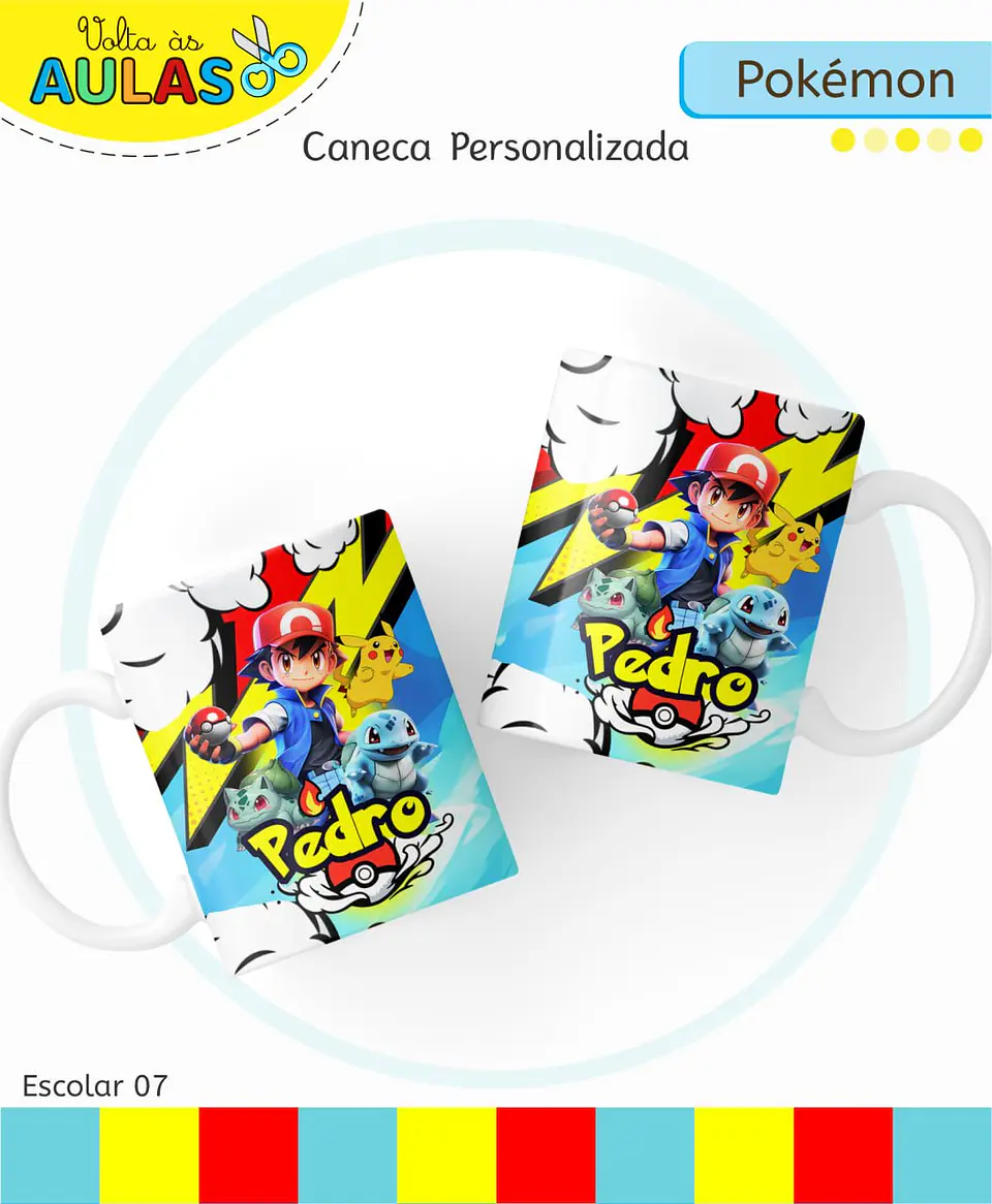 Arquivo Digital Pack Escolar 2.0 2026 Pokemon 9