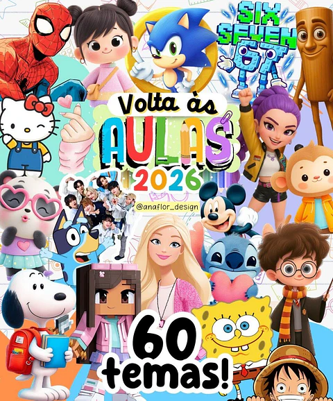 Arquivo Digital 60 Temas Etiquetas Volta ás Aulas 2026
