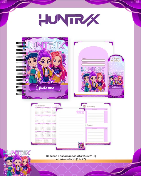 Arquivo Digital Pack 2.0 2026 Huntrix