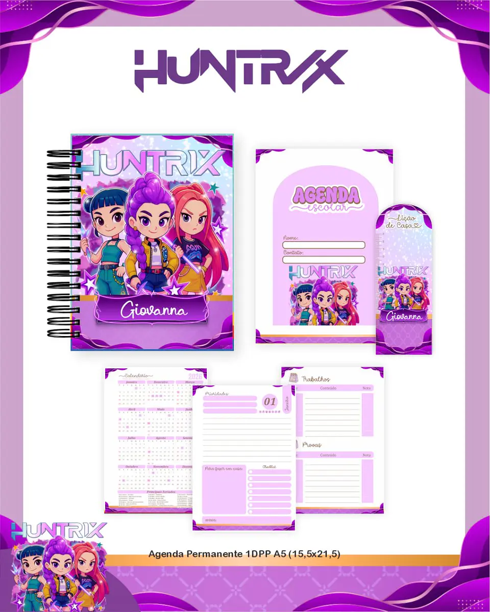 Arquivo Digital Pack 2.0 2026 Huntrix 5