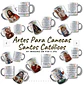 Arquivo Digital Artes para Canecas Santos Católicos - Thumbnail 1