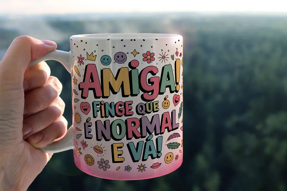 Arquivo Digital Sublimação Amiga, Parceira - Amizade Verdadeira 7