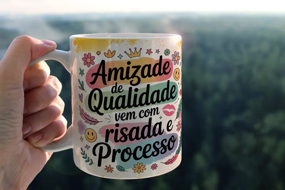 Arquivo Digital Sublimação Amiga, Parceira - Amizade Verdadeira 8