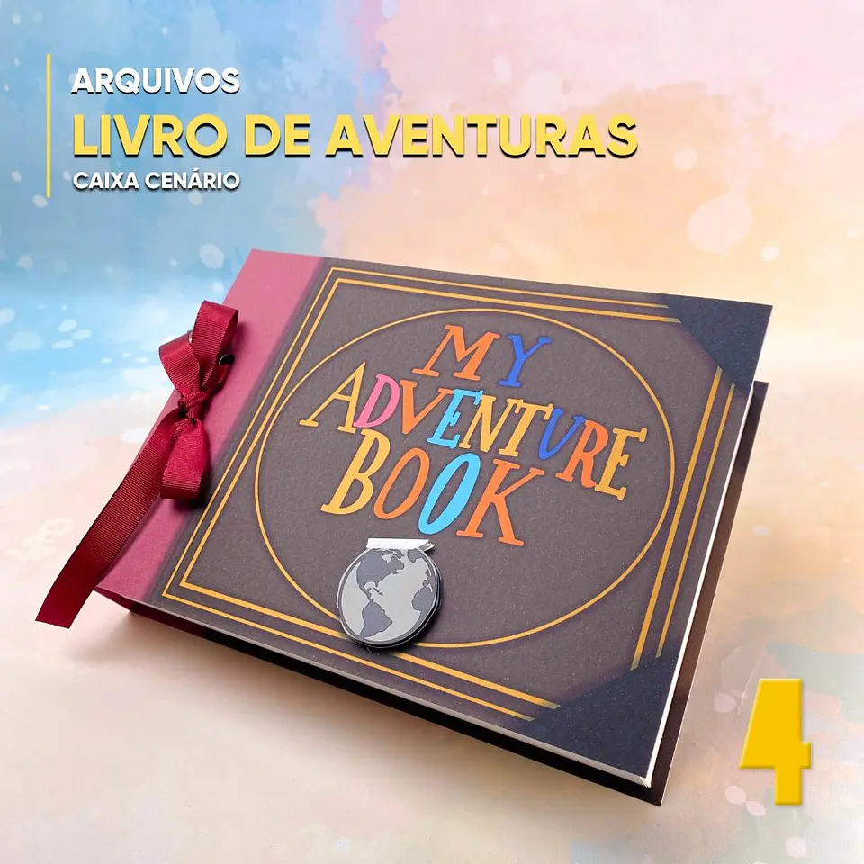 Arquivo de Corte Caixa Livro de Aventuras 1