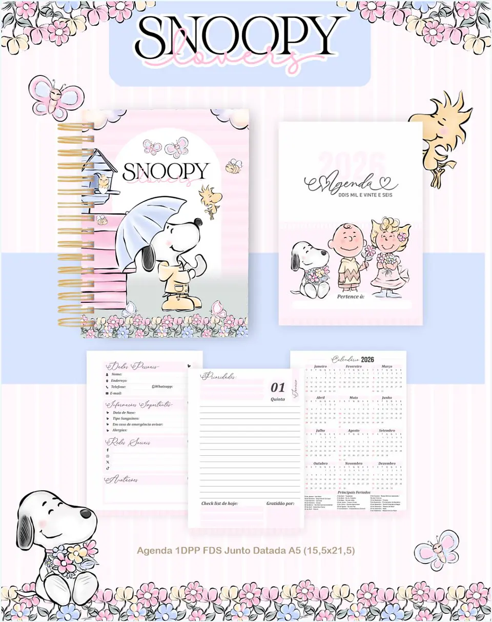 Arquivo Digital Coleção Snoopy Lovers 2