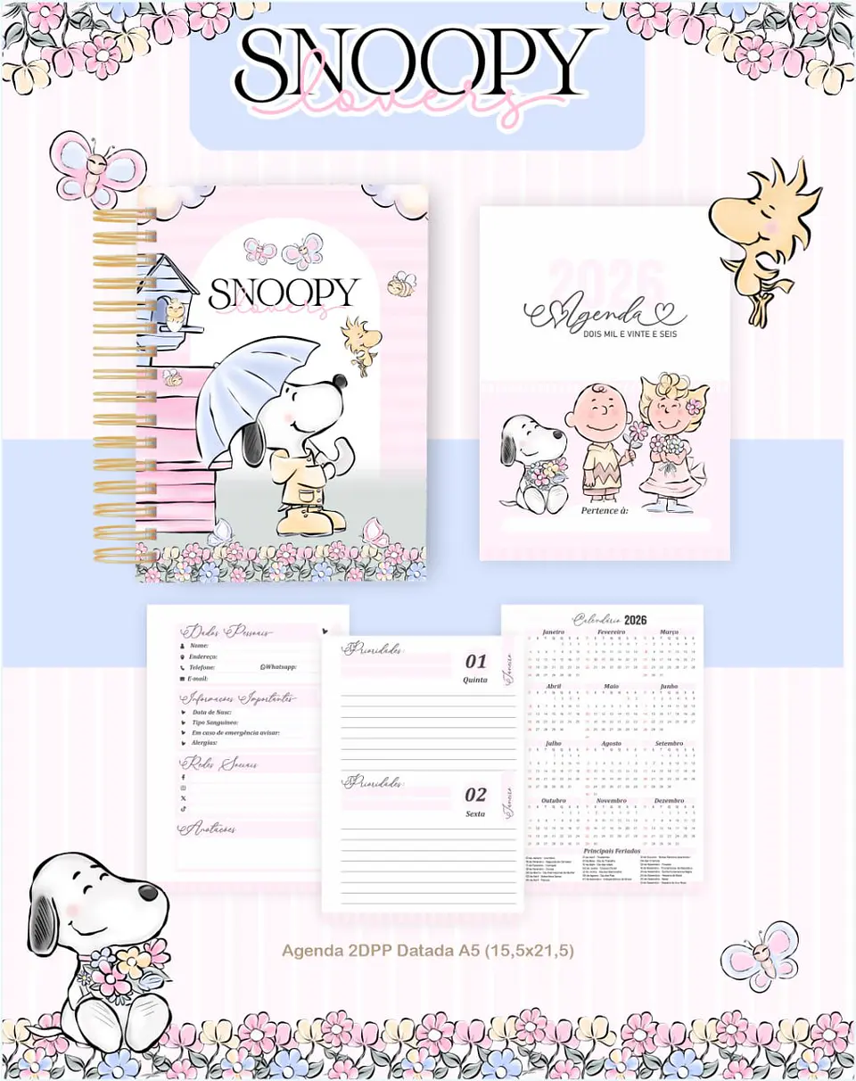 Arquivo Digital Coleção Snoopy Lovers 4