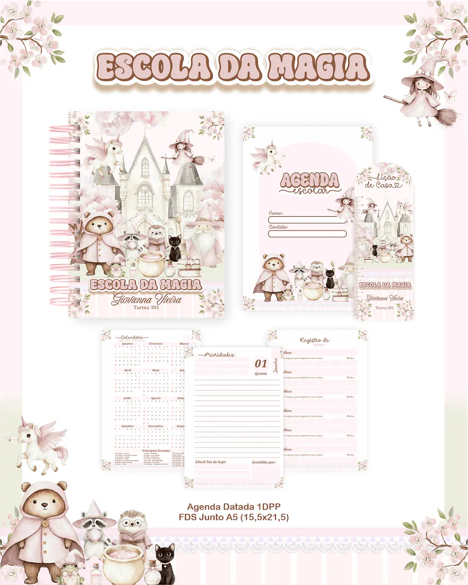 Arquivo Combo Escola da Magia 1