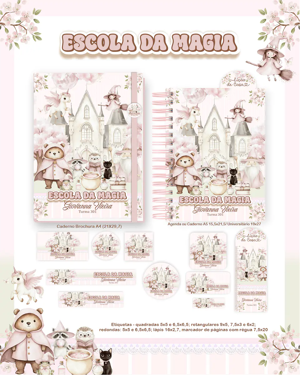 Arquivo Combo Escola da Magia 4