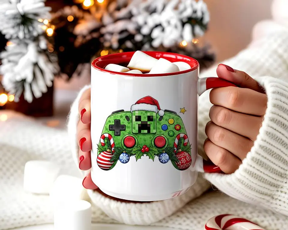 Arquivo Combo Caneca + Moletom Natalino Minecraft 5