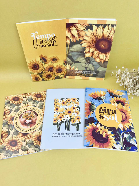 Arquivo Alma de Girassol – Pack Caderninhos